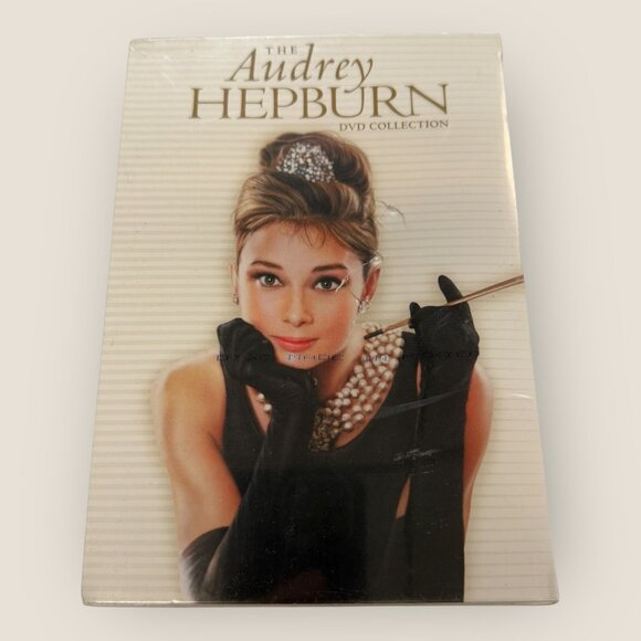The Audrey Hepburn DVD 3-Disc Set Breakfast at Tiffanys Roman Holiday Sabrina - Picture 1 of 3